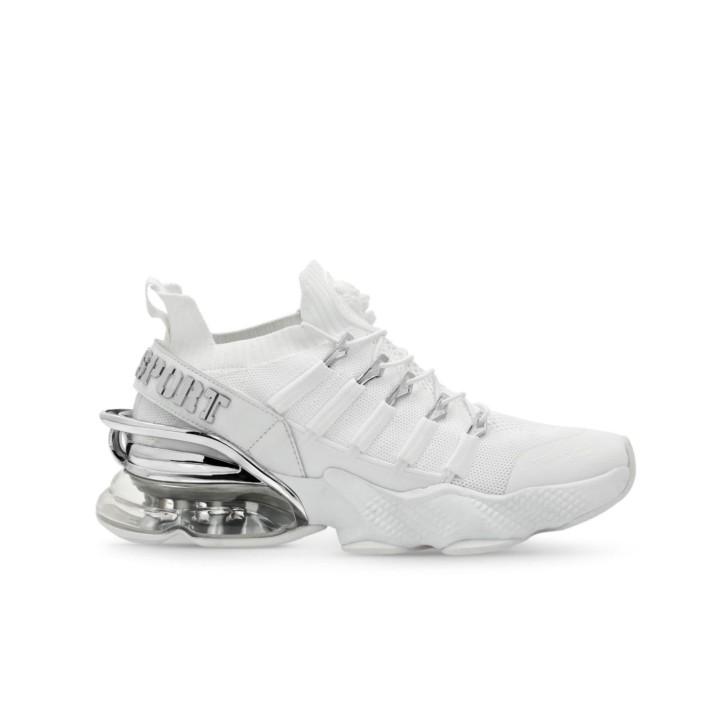 PLEIN SPORT SNEAKER WHITE E SILVER TIGER ATTACK GEN. X. 04