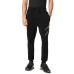 PLEIN SPORT PANTALONE JOGGING TROUSERS IN COTONE BLACK E SILVER