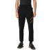 PLEIN SPORT PANTALONE JOGGING TROUSERS IN COTONE BLACK E GOLD