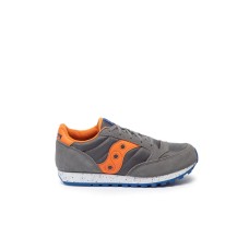 Saucony jazz original sneakers grigia con inserti arancio 