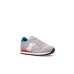 Saucony jazz original sneakers grigia con inserti blu e rossi