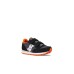 Saucony jazz sneakers nera con inserti arancioni 