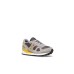 Saucony Shadow Sneakers grigia con inserti gialli 