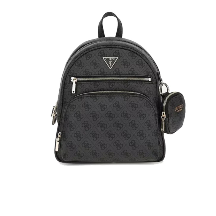 GUESS ZAINO BLACK CON 4G LOGO E PORTAMONETE ESTRAIBILE