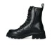 4US ANFIBIO IN LEATHER BLACK DA DONNA