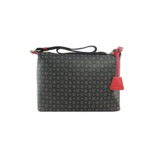 pollini  Borsa Hobo collezione Heritage Logo classic Tracolla regolabile in gros grain con logo jacquard.