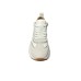 4US SNEAKER IN LEATHER E SUEDE WHITE GOLD DA DONNA