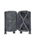 GUESS WILDER VALIGIA TROLLEY PICCOLO NERO CON LOGO ALL-OVER