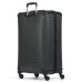 GUESS WILDER VALIGIA TROLLEY GRANDE NERA CON LOGO ALL-OVER