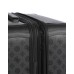 GUESS WILDER VALIGIA TROLLEY GRANDE NERA CON LOGO ALL-OVER