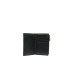 Versace Jeans Couture Portafoglio nero con logo in metallo 