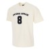 Emporio Armani T-shirt a manica corta  bianca in cotone con logo lettering