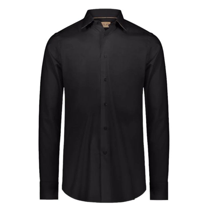 Alviero Martini 1A Classe Camicia Super Slim c/Topp Nera da Uomo