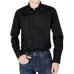 Alviero Martini 1A Classe Camicia Super Slim c/Topp Nera da Uomo