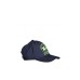 La Martina cappello da baseball logo ricamato a rilievo con contrasto verde 