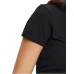 GUESS T-SHIRT COLETTE NERA LOGO NELLA PARTE ANTERIORE 