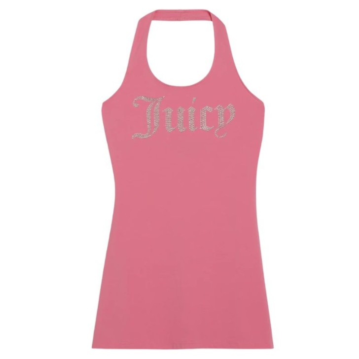 Juicy Couture Vestito Rosa con logo nella parte anteriore