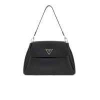 GUESS BORSA A SPALLA BLACK CON TRACOLLA REGOLABILE E ESTRAIBILE