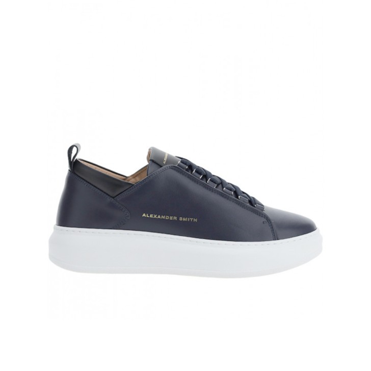 ALEXANDER SMITH SNEAKERS - COLORE: BLU