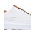 ALEXANDER SMITH SNEAKERS - COLORE: BIANCO/MARRONE