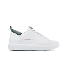 ALEXANDER SMITH SNEAKERS - COLORE: BIANCO/VERDE