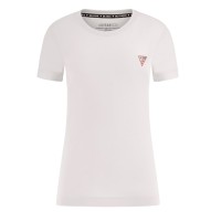 GUESS T-SHIRT ROSA CON LOGO LATERALE