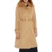 GUESS CAPPOTTO DOPPIOPETTO BEIGE CON COLLO IN ECOPELLE E SIMILPELLICCIA ESTRAIBILE	