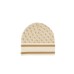 GUESS CAPPELLO BEIGE CON 4G LOGO ALL OVER E LOGO LETTERING RICAMATO