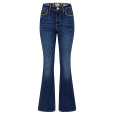 GUESS JEANS BLU DA DONNA CON LOGO NELLA PARTE ANTERIORE