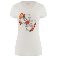 GUESS T-SHIRT BIANCA CON LOGO