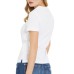 GUESS T-SHIRT DA DONNA BIANCA CON LOGO 