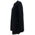 REFRIGIWEAR PARIS JACKET CAPPOTTO NERO DA DONNA CON LOGO NELLA PARTE ANTERIORE 