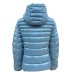 REFRIGIWEAR MEAD JACKET GIUBBOTTO AZZURRO DA DONNA CON CAPPUCCIO 