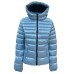 REFRIGIWEAR MEAD JACKET GIUBBOTTO AZZURRO DA DONNA CON CAPPUCCIO 