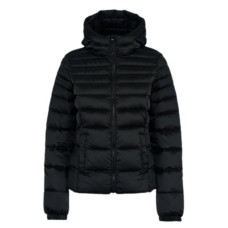 REFRIGIWEAR MEAD JACKET GIUBBOTTO NERO DA DONNA CON CAPPUCCIO 