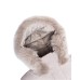 REFRIGIWEAR LADY TECH/1 FUR JACKET BEIGE DA DONNA CON LOGO SULLA MANICA 