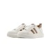 ALEXANDER SMITH SNEAKERS - COLORE: BIANCO/MARRONE