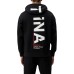 LA MARTINA MAN HOODIE FLEECE BRUSHED FLEE Black               