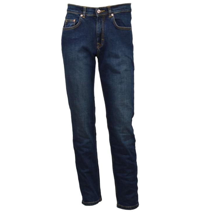 Harmont&Blaine jeans slim 5 tasche da Uomo blu 