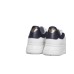 EMPORIO ARMANI SNEAKER IN LEATHER WHITE CON MAXI LOGO EAGLE 