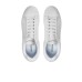 EMPORIO ARMANI SNEAKER IN LEATHER BOTTALATA WHITE