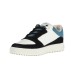 EMPORIO ARMANI SNEAKER WHITE CON INSERTI IN SUEDE BLACK 