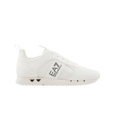 EA7 EMPORIO ARMANI SNEAKERS BIANCA DA UOMO CON LOGO NELLA PARTE LATERALE 