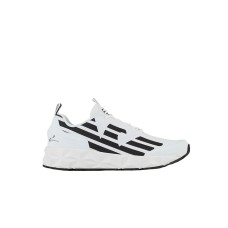 EA7 Emporio Armani Sneakers da Uomo Bianche in Tessuto