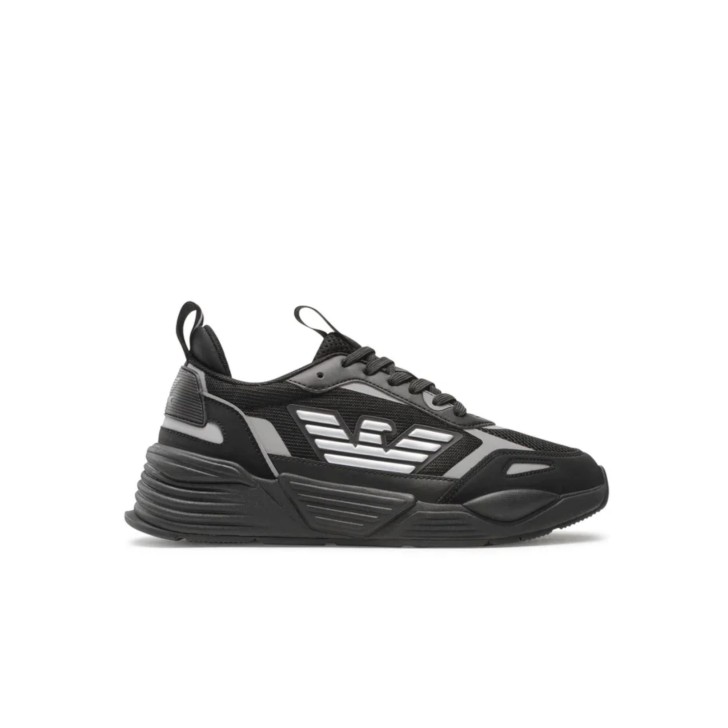 EA7 EMPORIO ARMANI SNEAKER TRIPLE BLACK SILVER