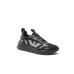 EA7 EMPORIO ARMANI SNEAKER TRIPLE BLACK SILVER