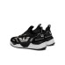 EA7 Emporio Armani Sneakers da Uomo Nera con logo a contrasto 