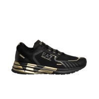 EA7 EMPORIO ARMANI SNEAKER CRUSHER BLACK GOLD DA UOMO	