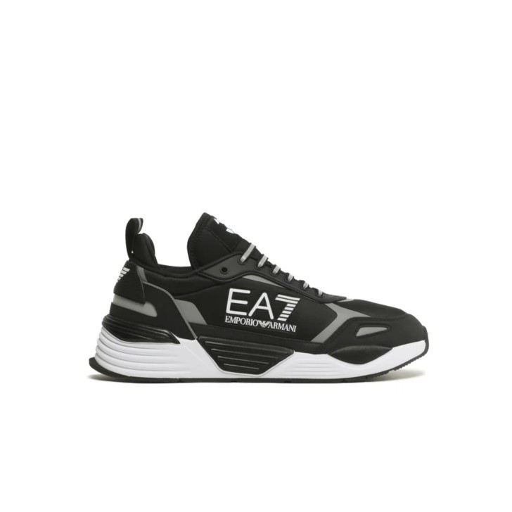 EA7 EMPORIO ARMANI EA7 SNEAKER BLACK SILVER