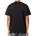 Versace Jeans Couture T-shirt Nera da Uomo con logo nella parte anteriore